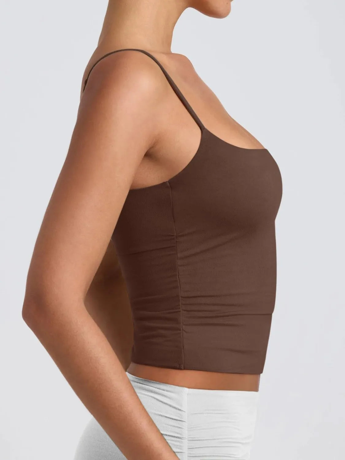Scoop neck cami.