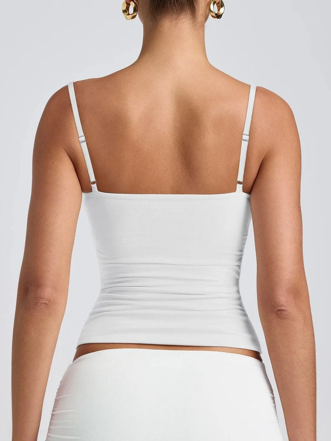 Scoop neck cami.