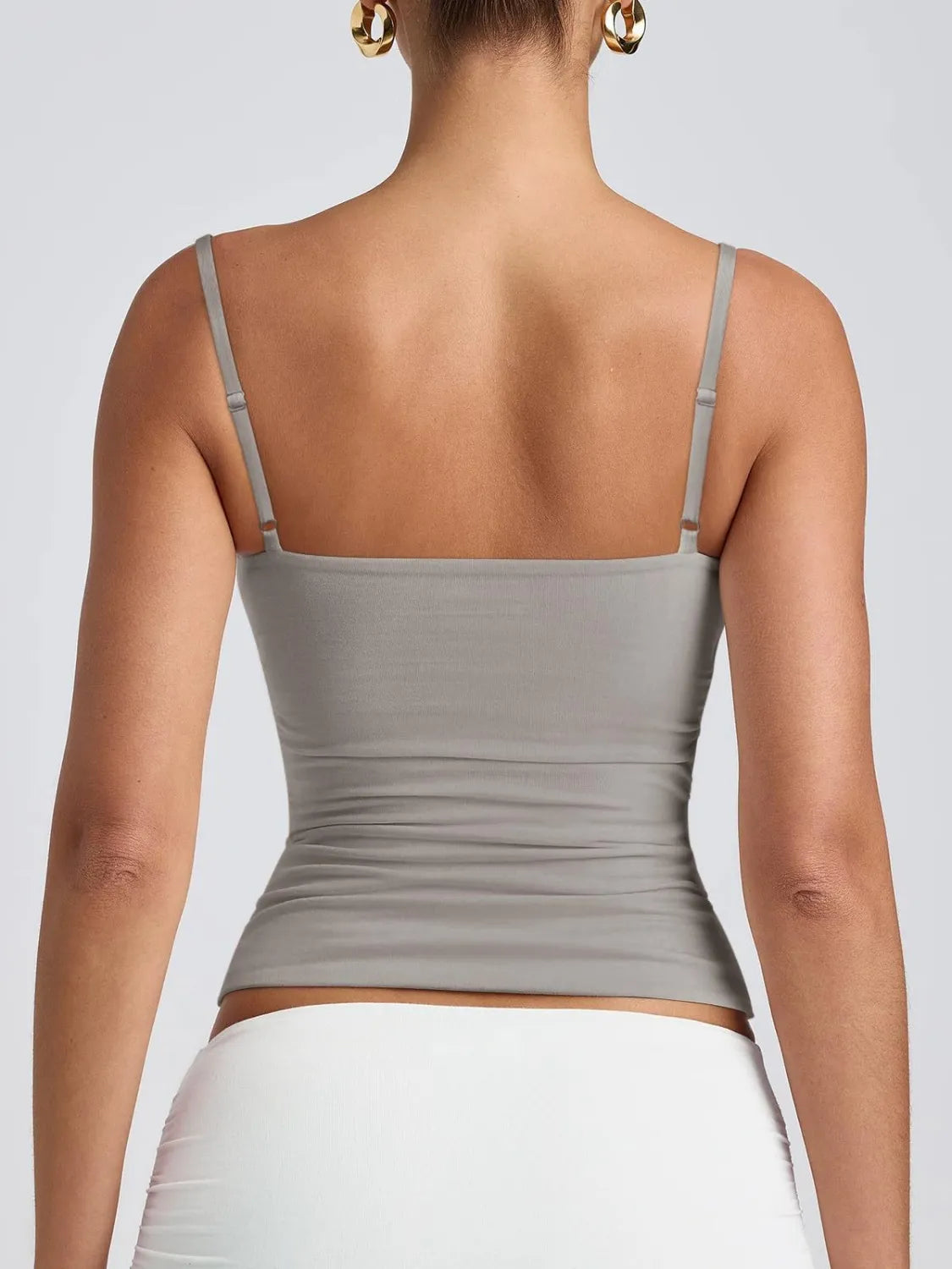 Scoop neck cami.