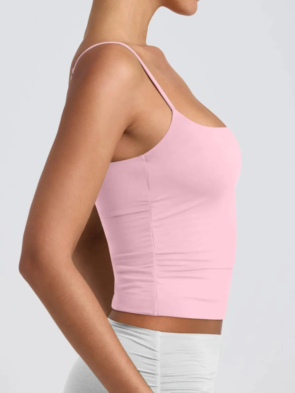 Scoop neck cami.