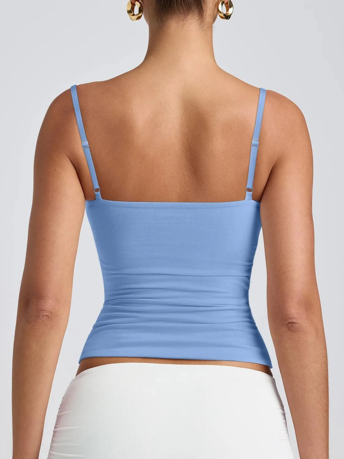 Scoop neck cami.