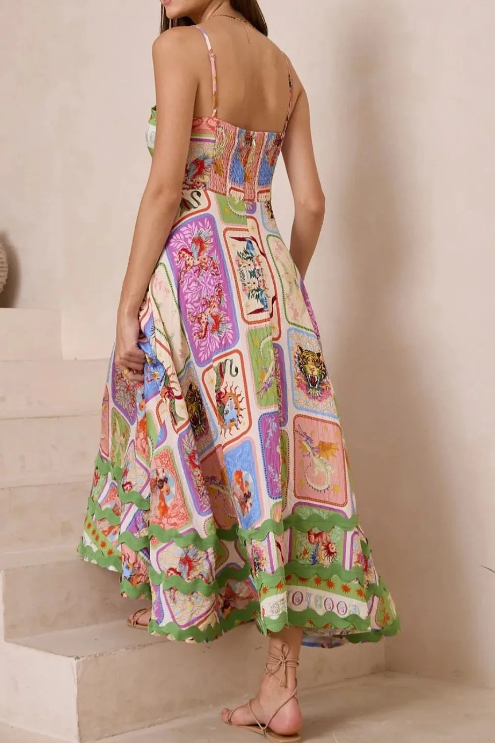 Mittoshop Floral Chiffon Babydoll Long Sleeve Mini Dress.
