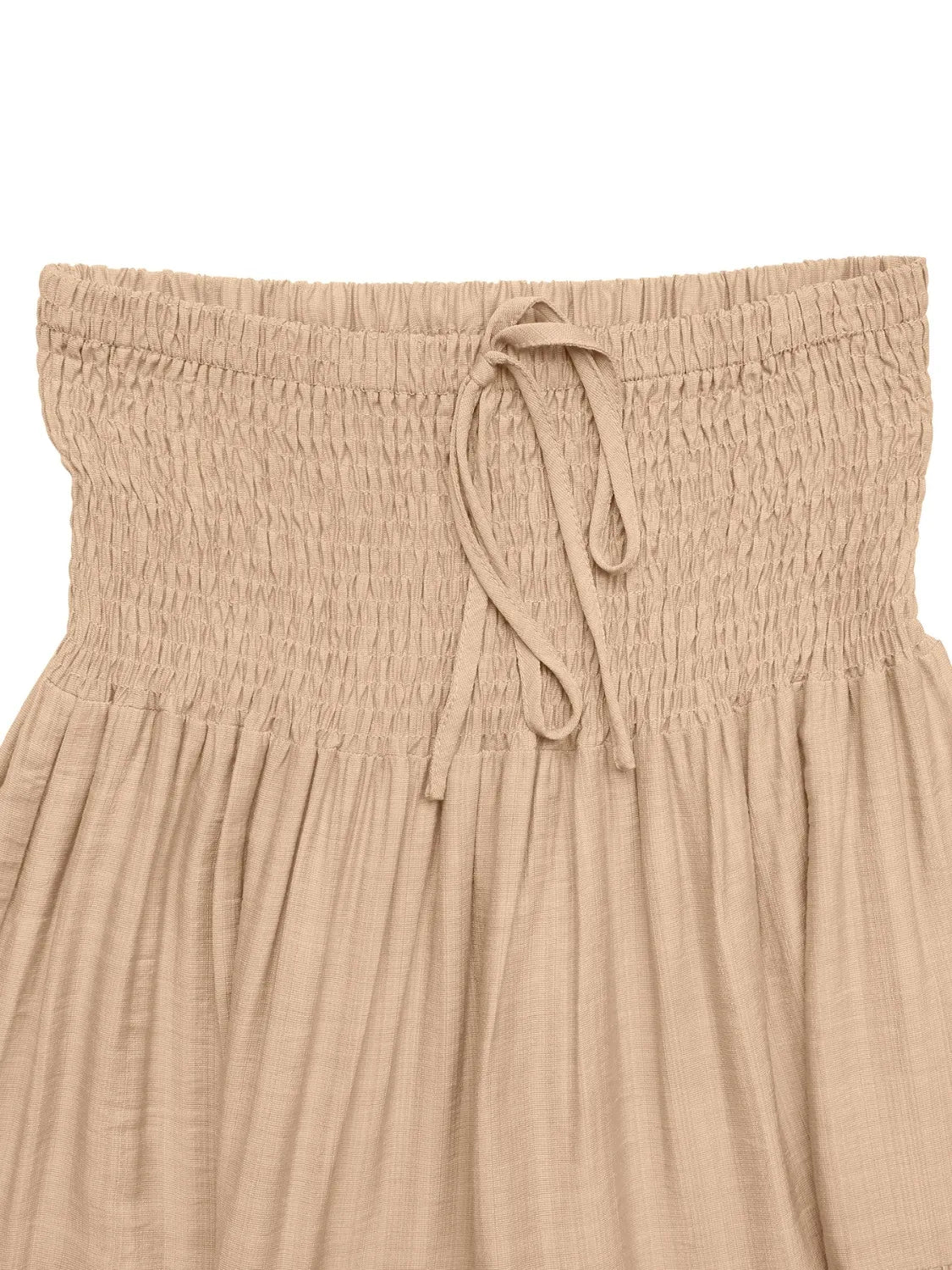 Smocked Tiered Skirt.