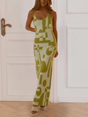 Spaghetti Strap Maxi Sweater Dress.