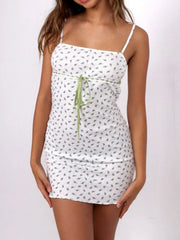 Square Neck Mini Cami Dress.