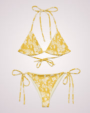 String Bikini - Tropical Floral IV