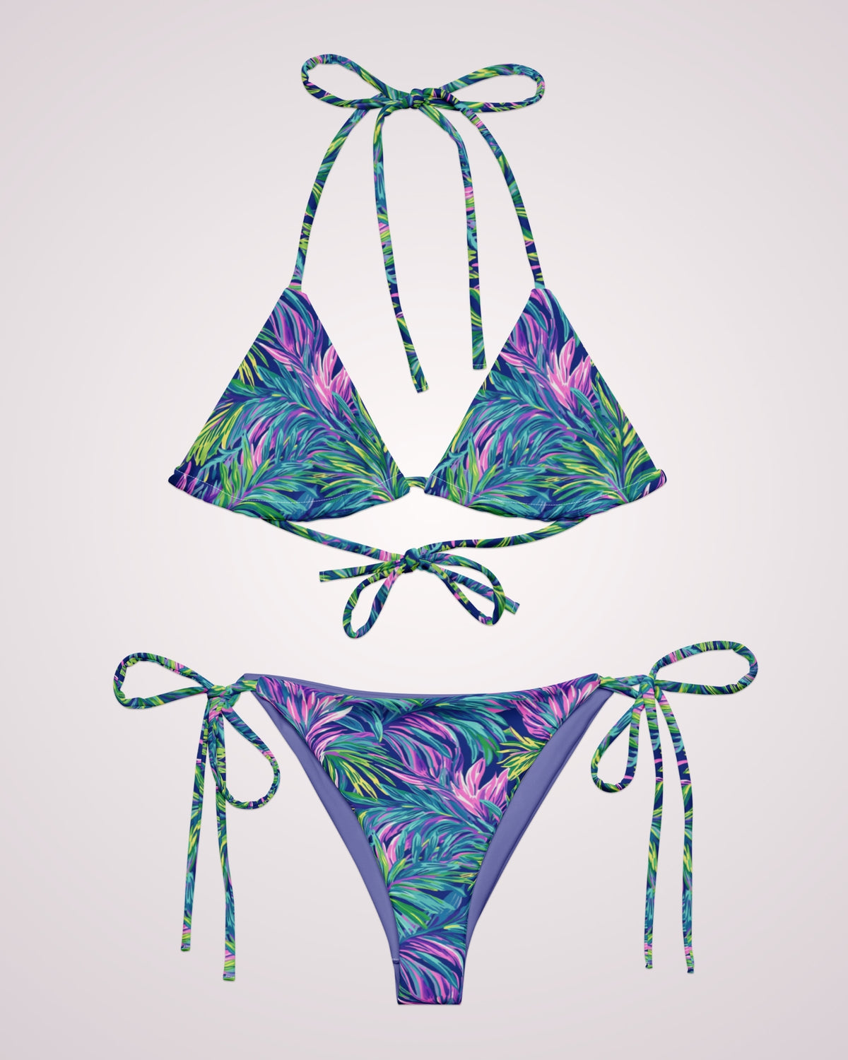 String Bikini - Tropical Palms IV