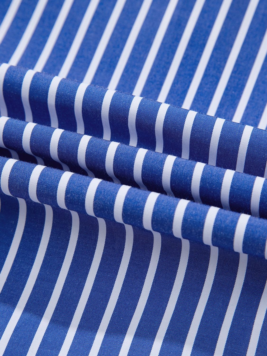 Stripe Tied Front Puff Short Sleeve Top.