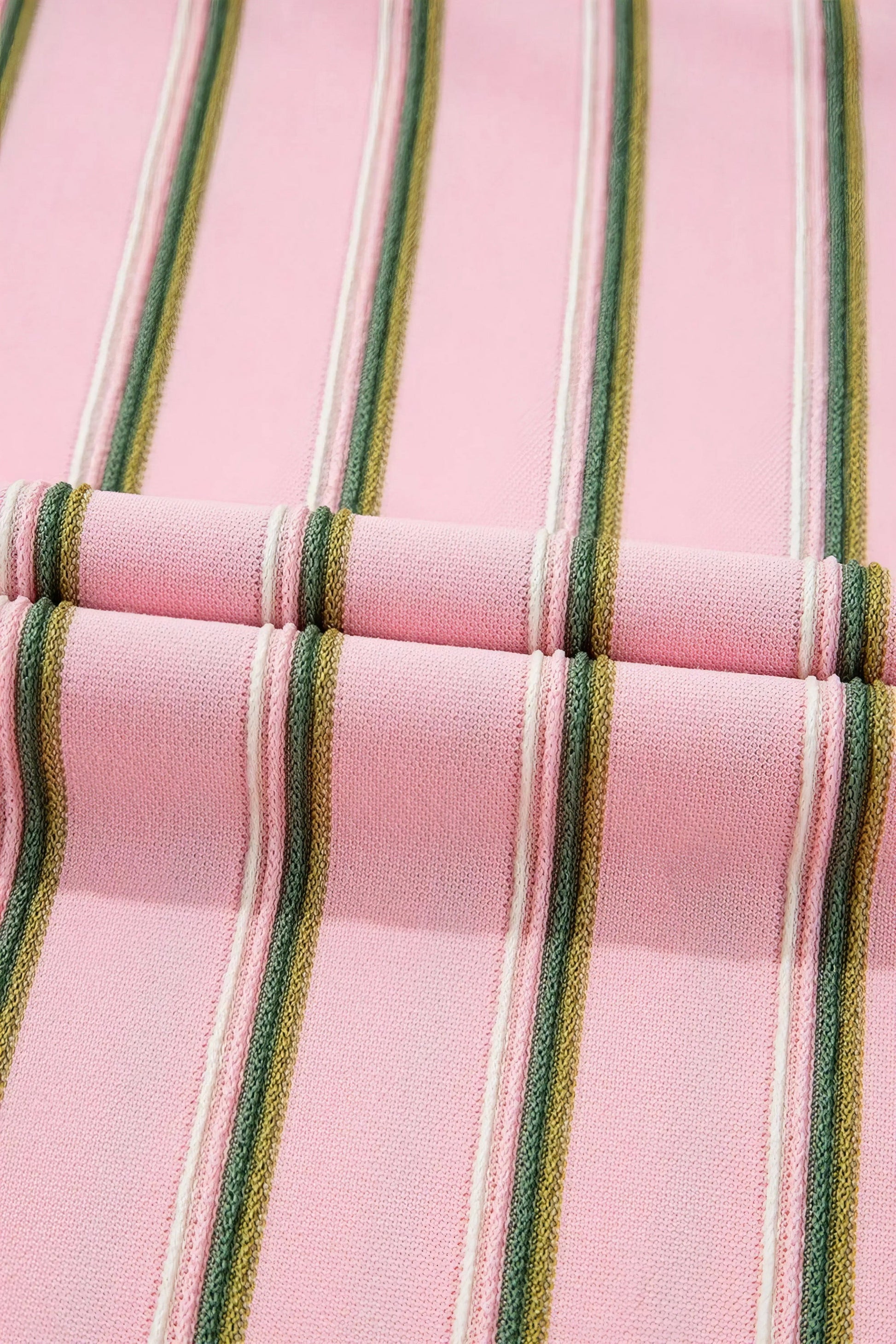 Stripe wide short sleeve tee and short set, women's comfortable two-piece outfit, stylish stripes, drawstring shorts, seam detail, slightly stretchy polyester elastane blend, ideal for relaxed casual wear