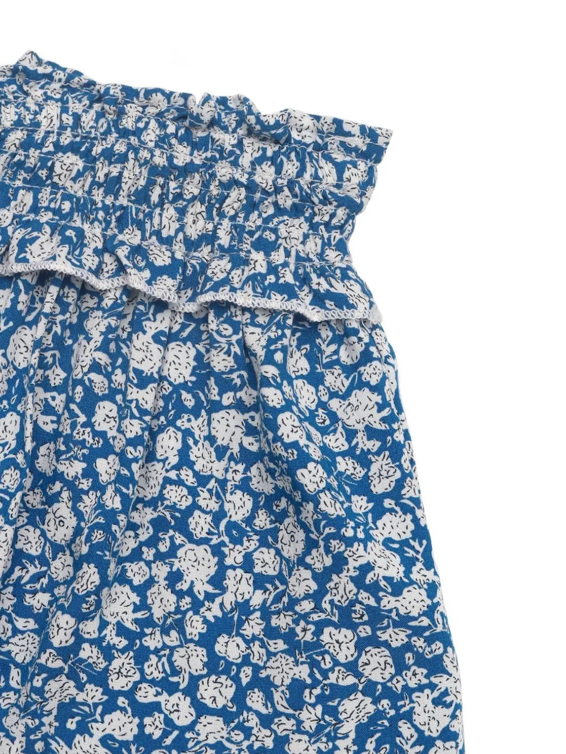 Tassel Floral Mini Skirt.