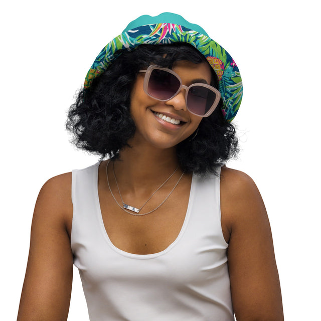 Tropical Fruit VI Reversible Bucket Hat