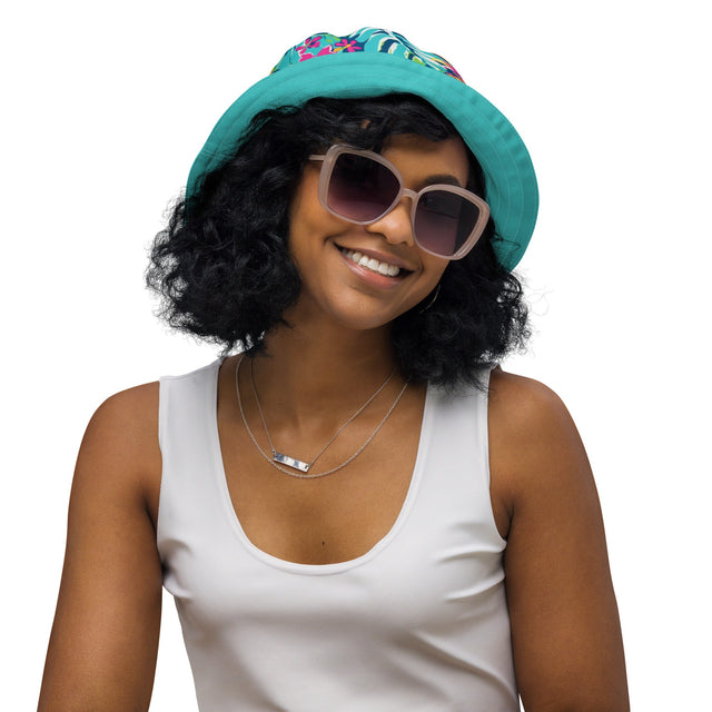 Tropical Fruit VI Reversible Bucket Hat