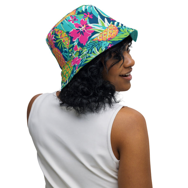 Tropical Fruit VI Reversible Bucket Hat