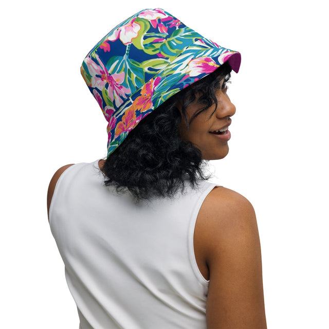 Tropical XIX Reversible Bucket Hat
