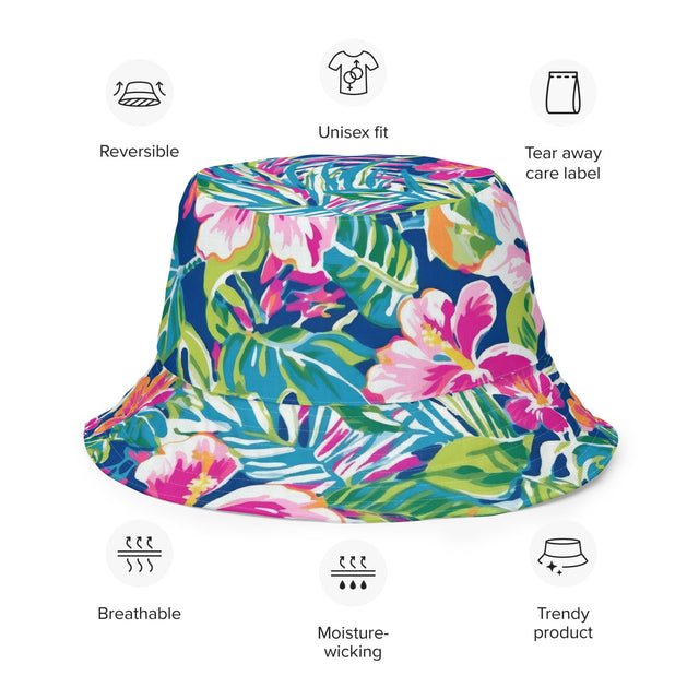 Tropical XIX Reversible Bucket Hat