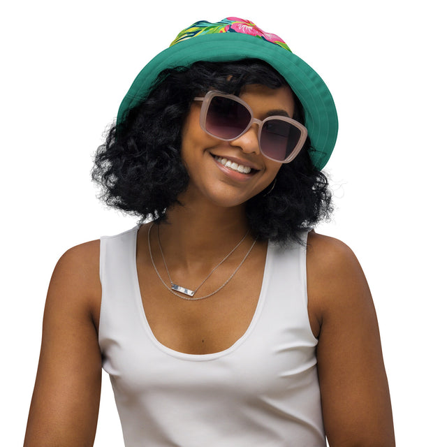 Tropical XXI Reversible Bucket Hat