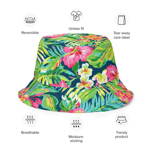 Tropical XXI Reversible Bucket Hat
