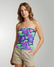 Tube Top - Purple Paradise