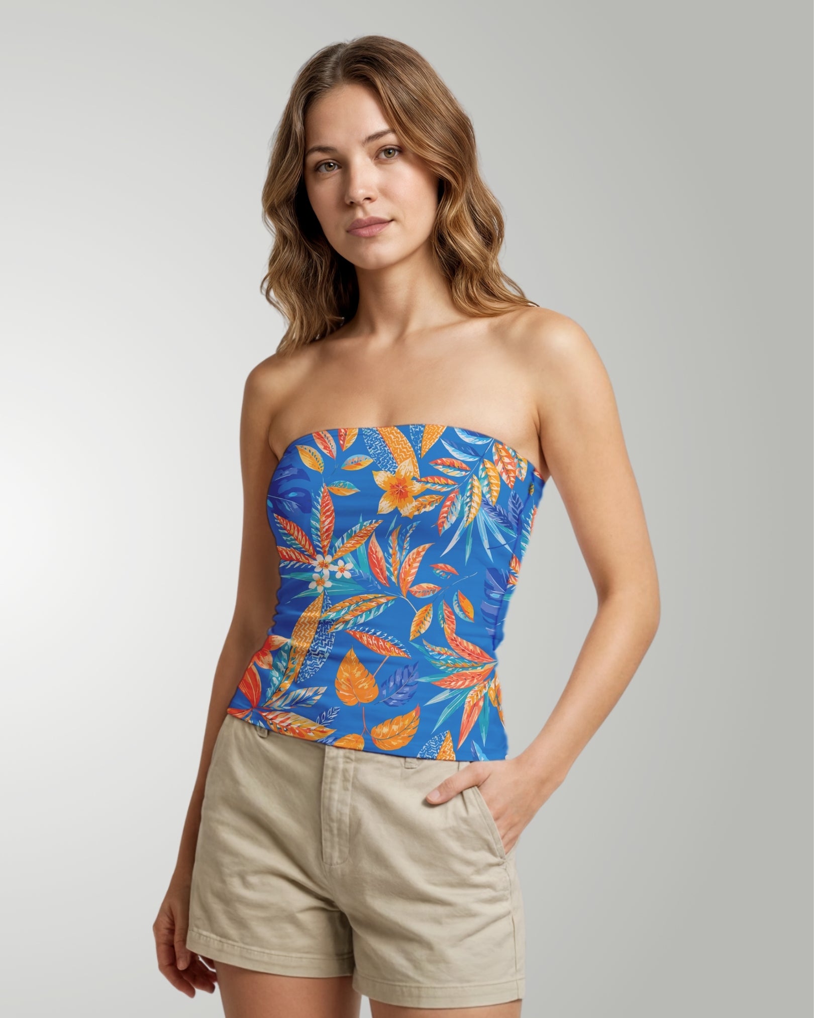 Tube Top - Tropical Escape