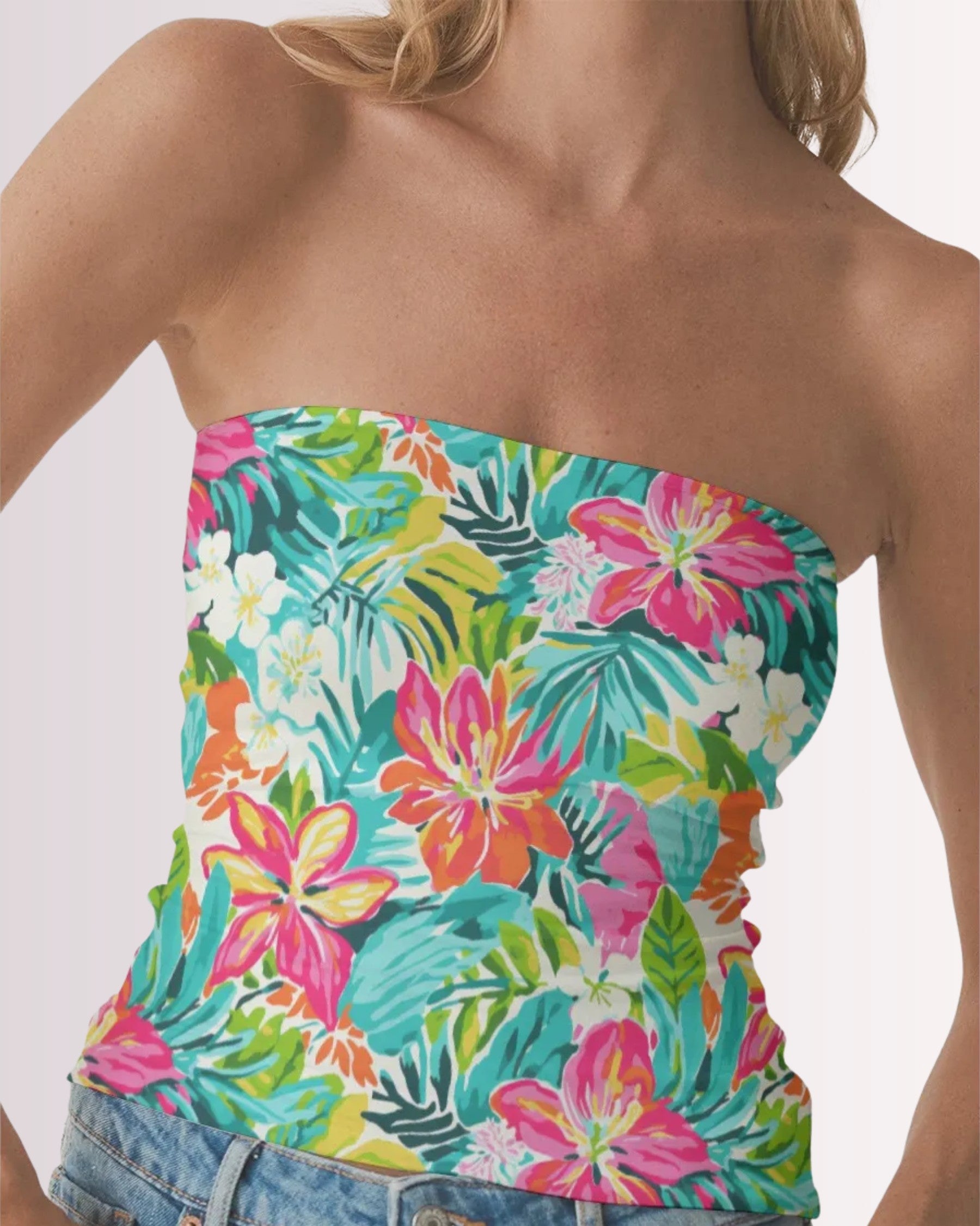Tube Top - Tropical Hawaiian III