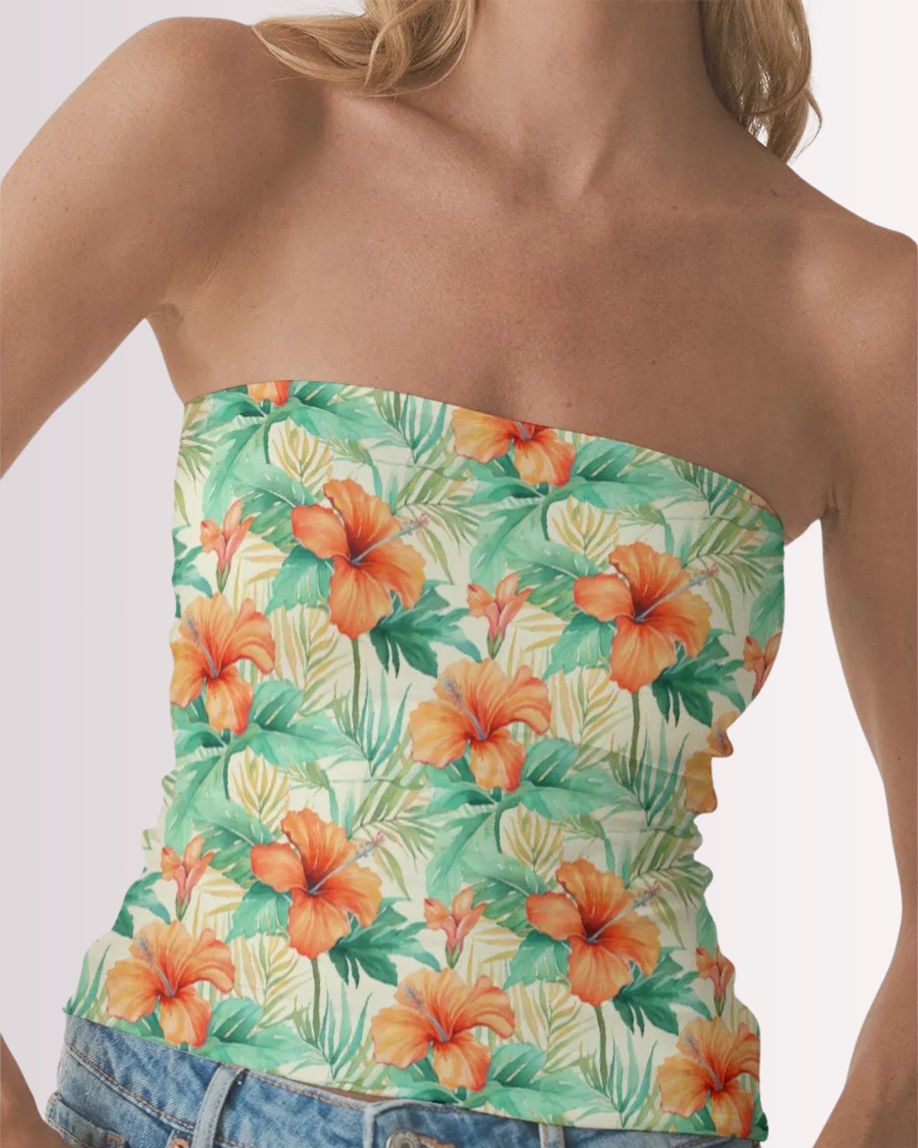 Tube Top - Tropical Hawaiian VI
