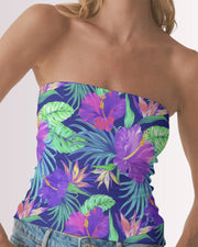 Tube Top - Purple Hawaiian IV