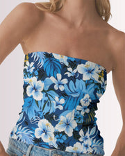 Tube Top - Blue Hawaiian I