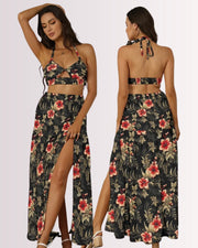 Two-Piece Skirt Set - Vintage Hawaiian I