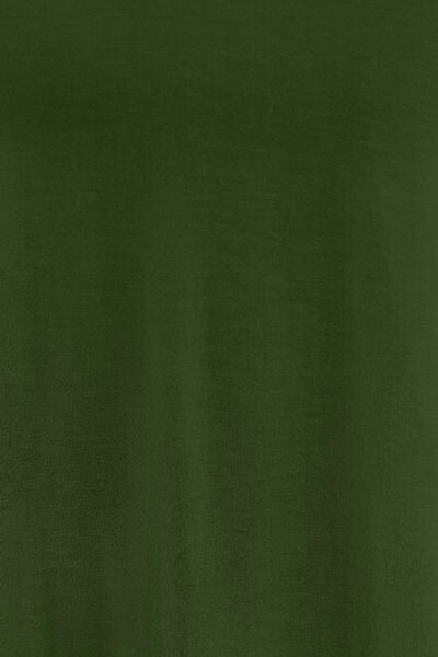 V-Neck Lantern Sleeve Top