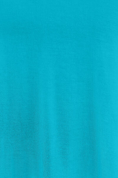 V-Neck Lantern Sleeve Top