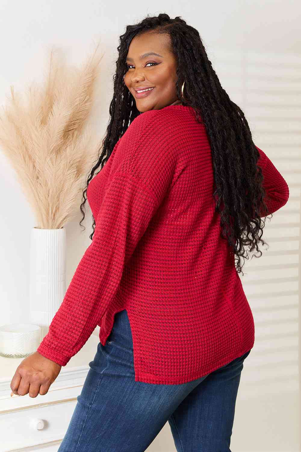 Culture Code Full Size Wide Notch Relax Top.