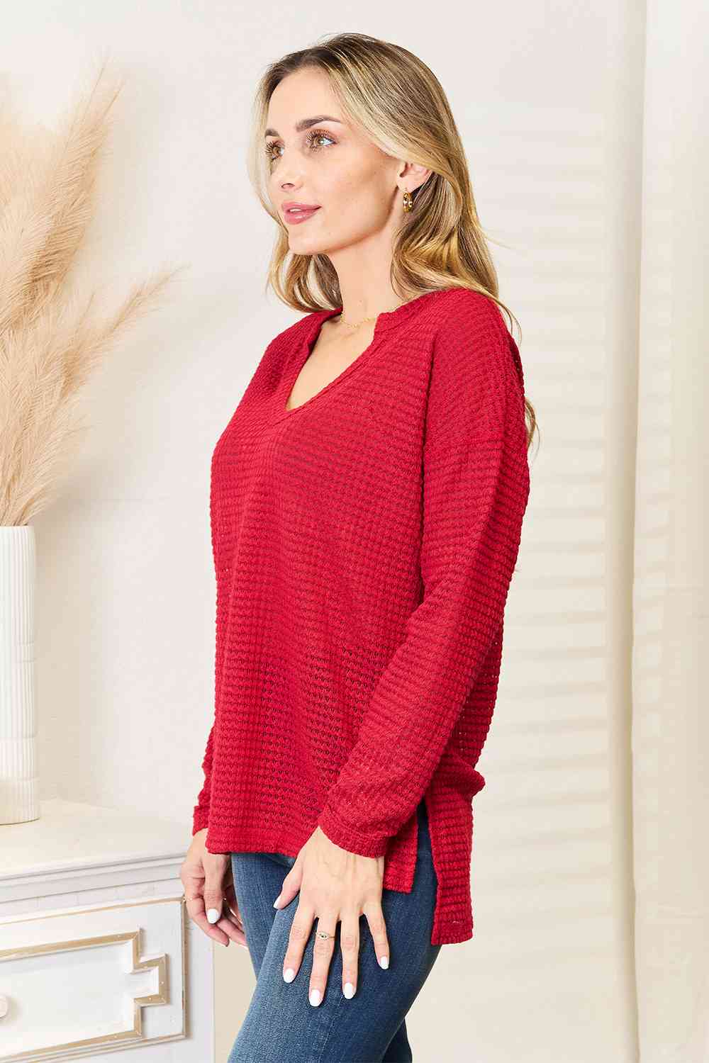 Culture Code Full Size Wide Notch Relax Top.