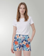 Womens Beach Shorts - Island Oasis