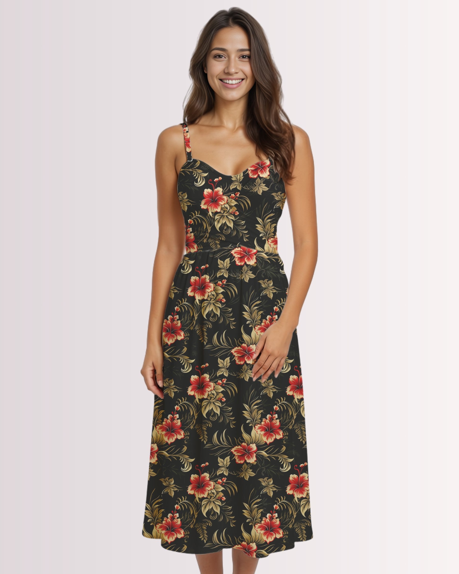 Womens Sun Dress - Vintage Hawaiian I
