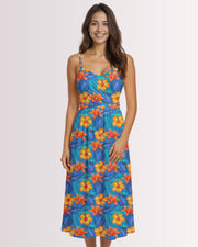Womens Sun Dress - Hawaiian Tropix II