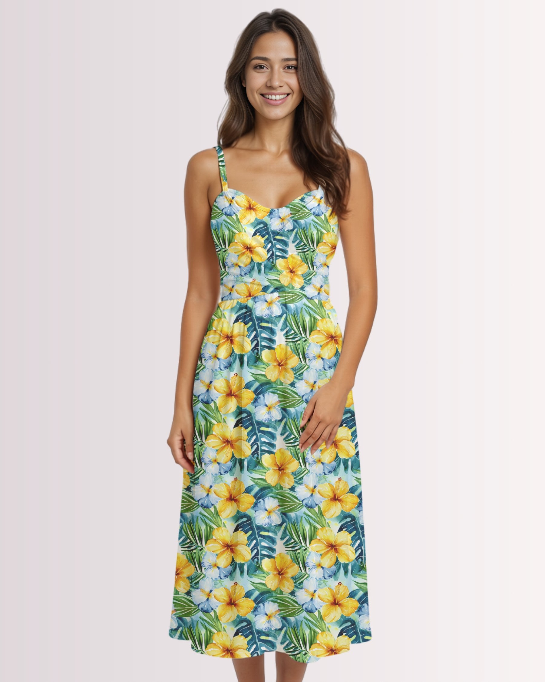 Womens Sun Dress - Hawaiian III