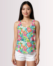 Womens Tank - Tropical Hawaiian III