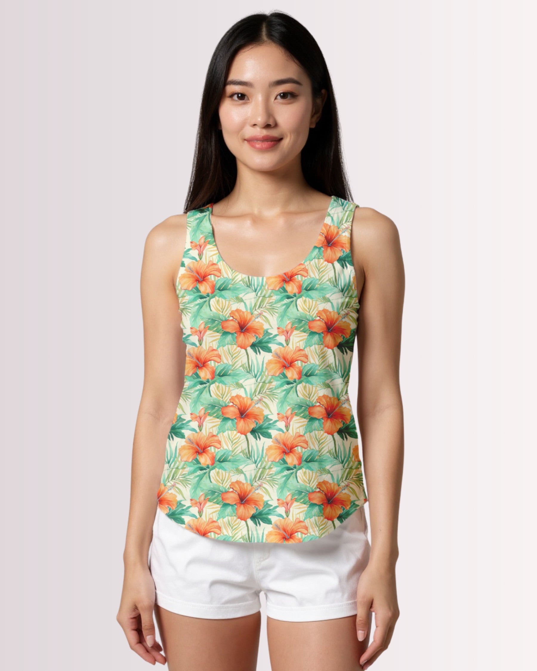 Womens Tank - Tropical Hawaiian VI