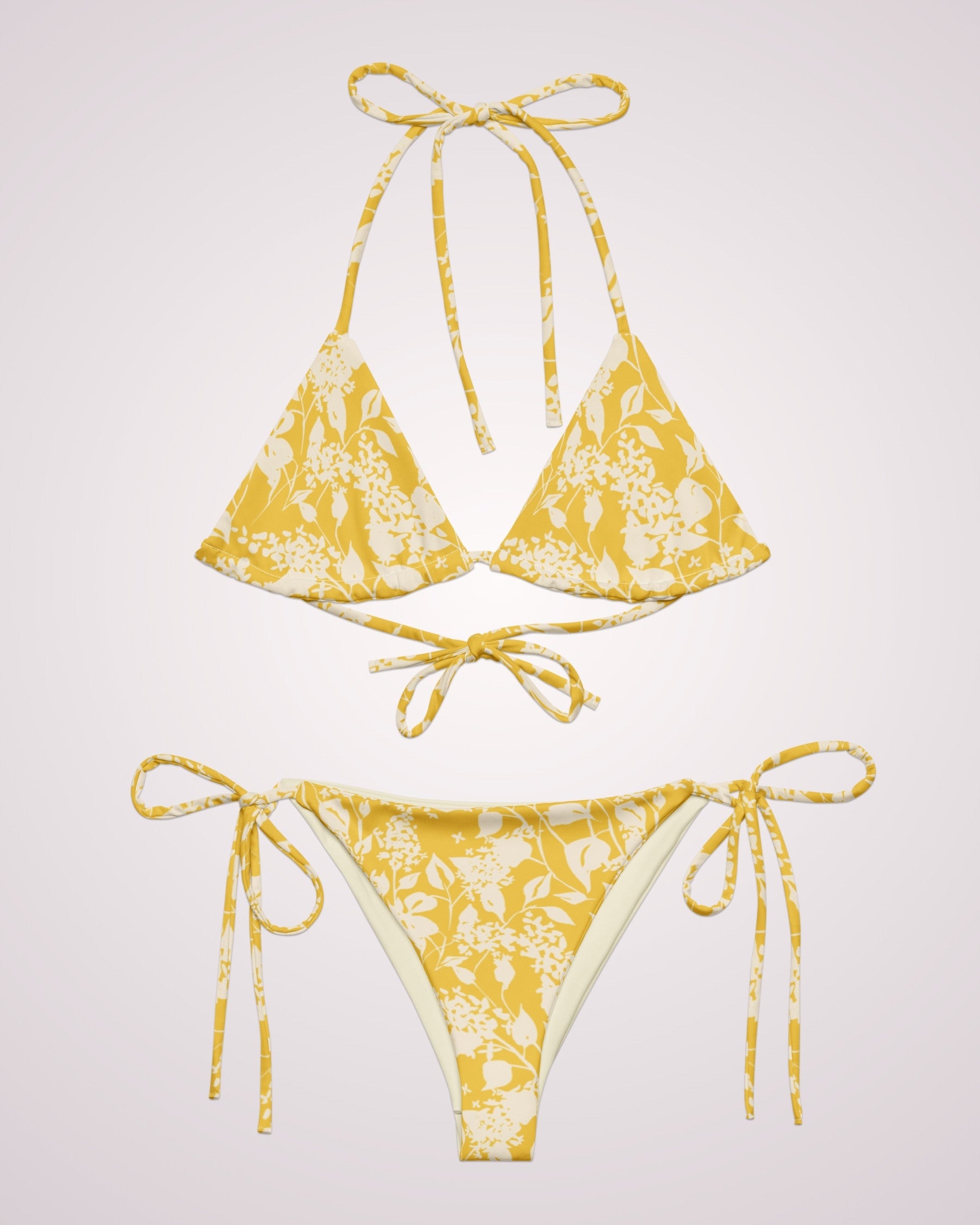 String Bikini - Tropical Floral IV