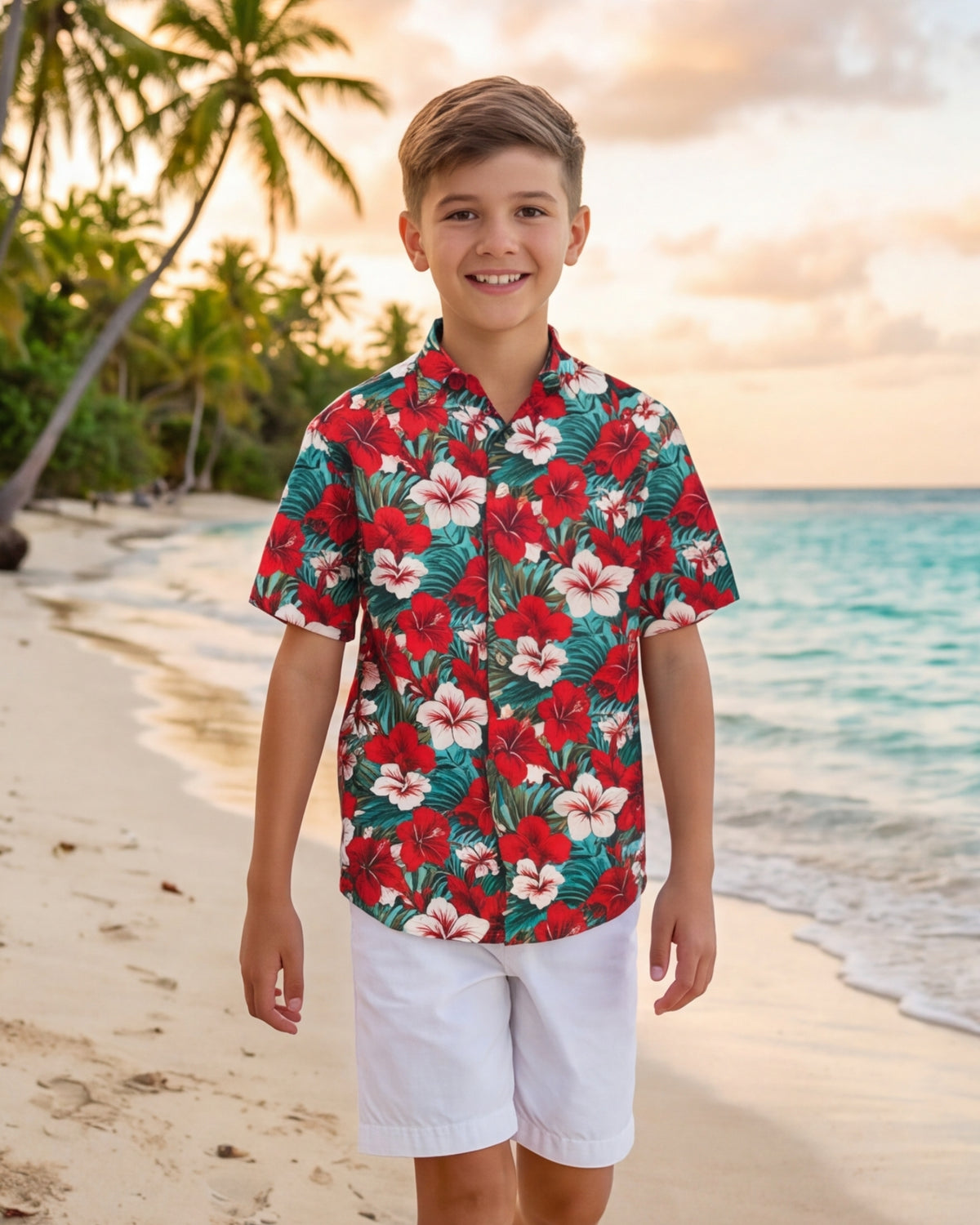 Youth Hawaiian Shirt - Aloha Vibes