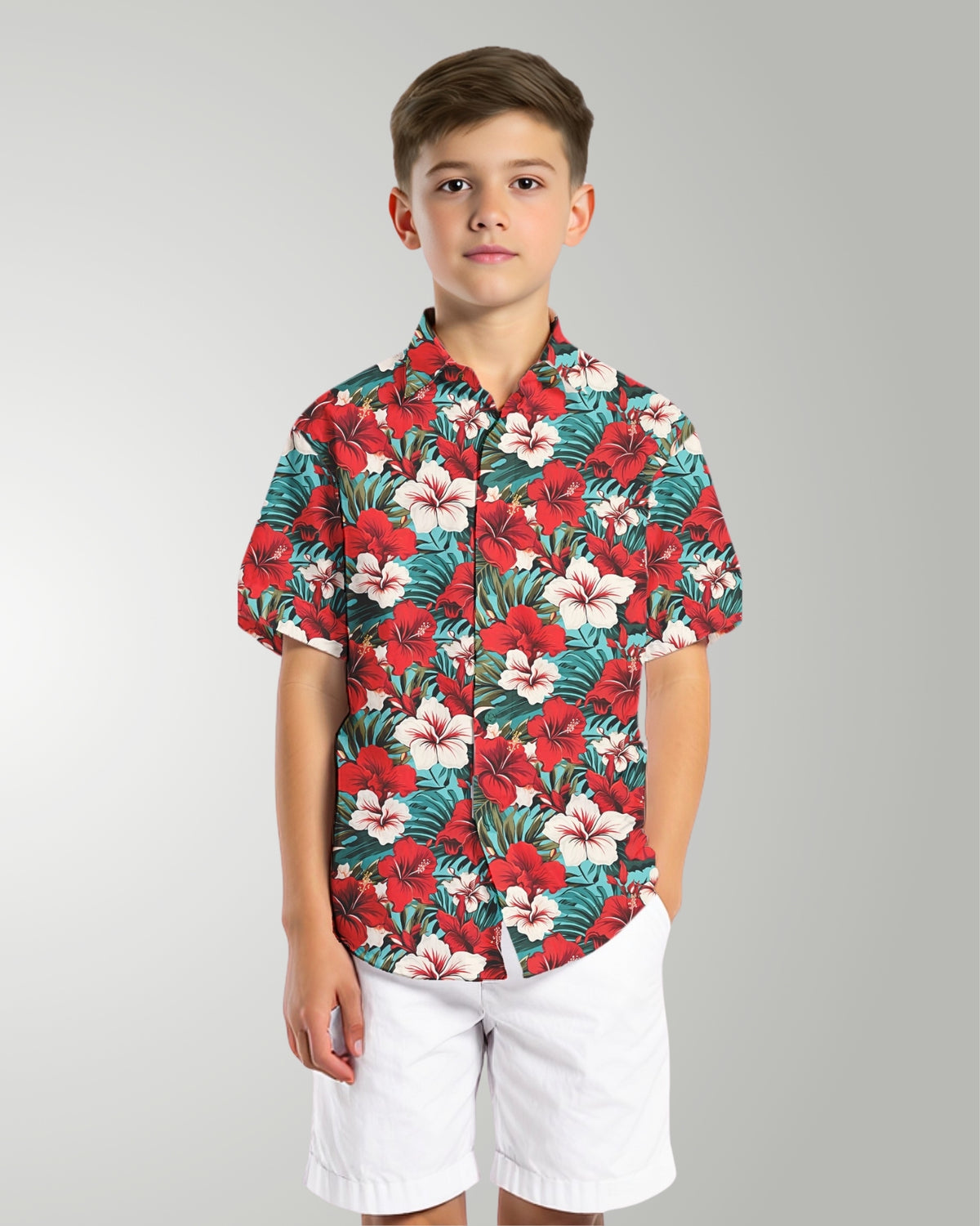 Youth Hawaiian Shirt - Aloha Vibes