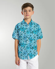 Youth Hawaiian Shirt - Seaside Sonata