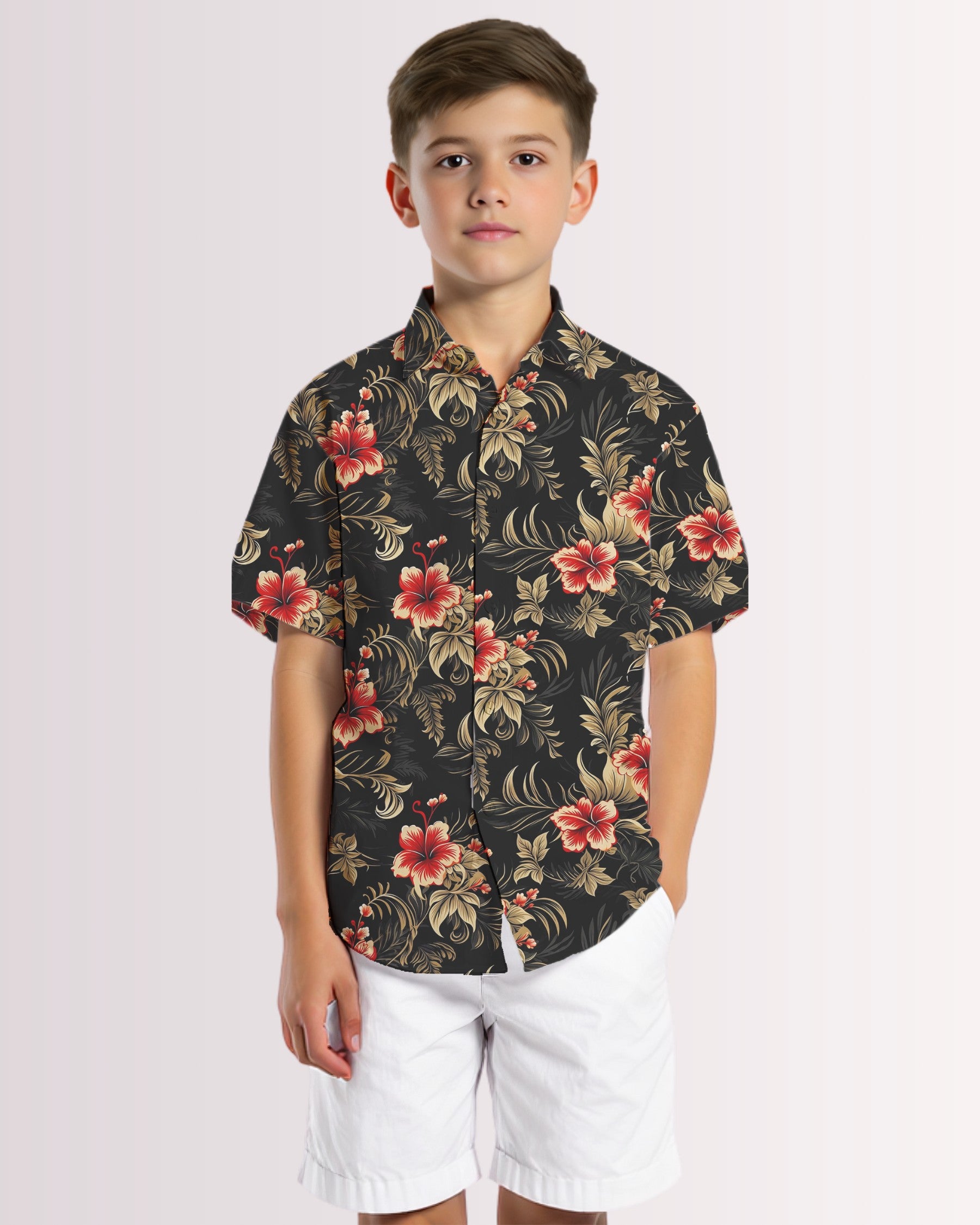 Youth Hawaiian Shirt - Vintage Hawaiian I