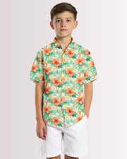Youth Hawaiian Shirt - Tropical Hawaiian VI