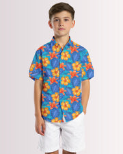 Youth Hawaiian Shirt - Hawaiian Tropix II