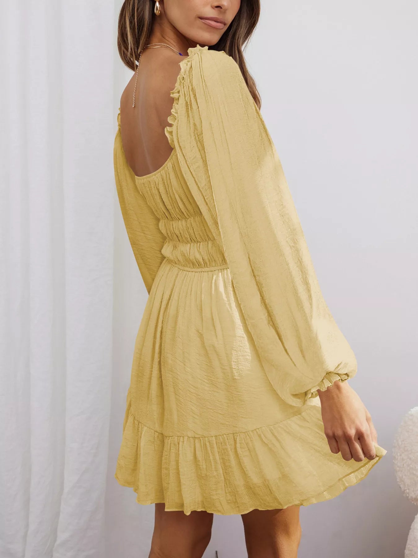 POL Ruffled Hem Floral Print Cami Mini Dress - Smocked.