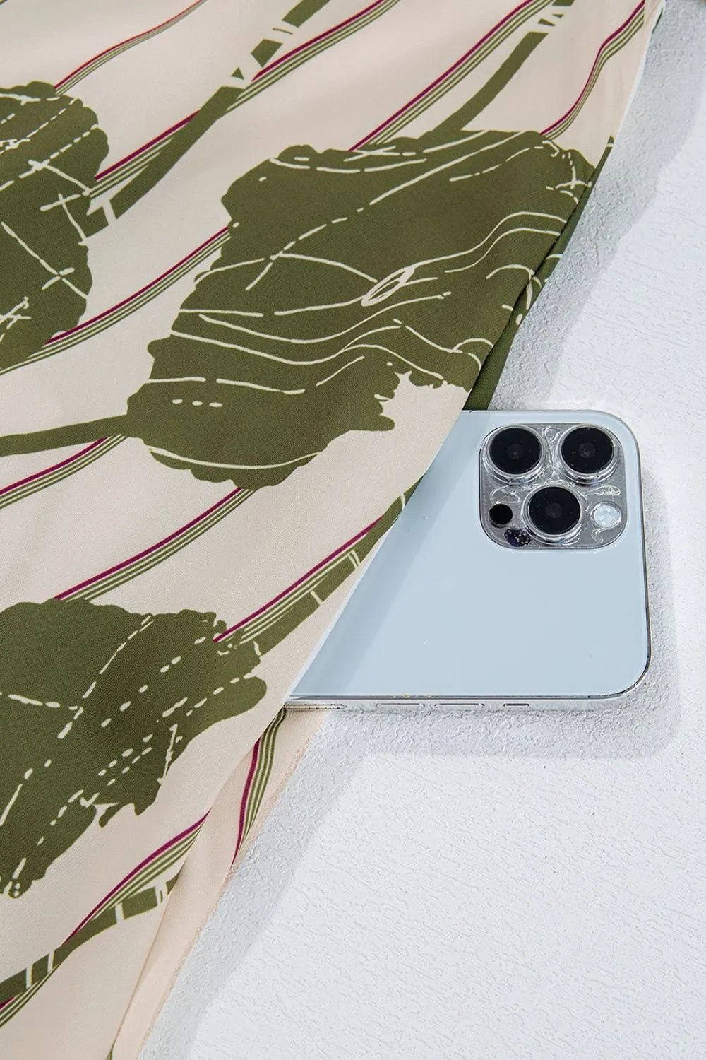 Printed Tie-Strap Tiered Mini Dress - Ruffled & Smocked.