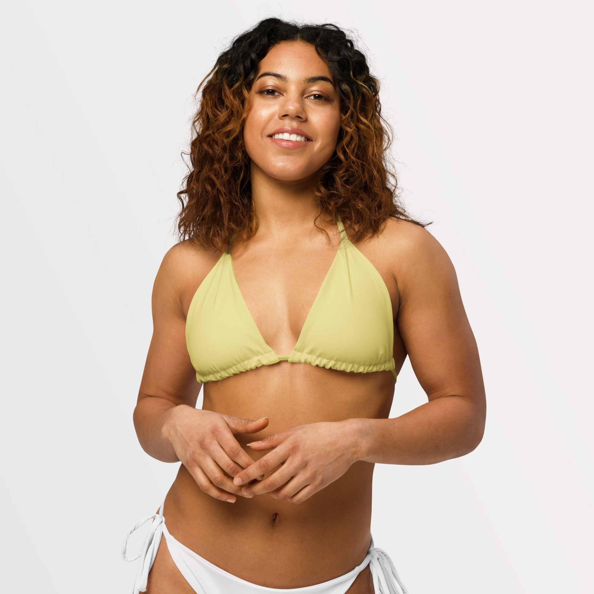 Banana String Bikini Top