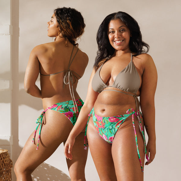 Flora XXVIII String Bikini Bottoms