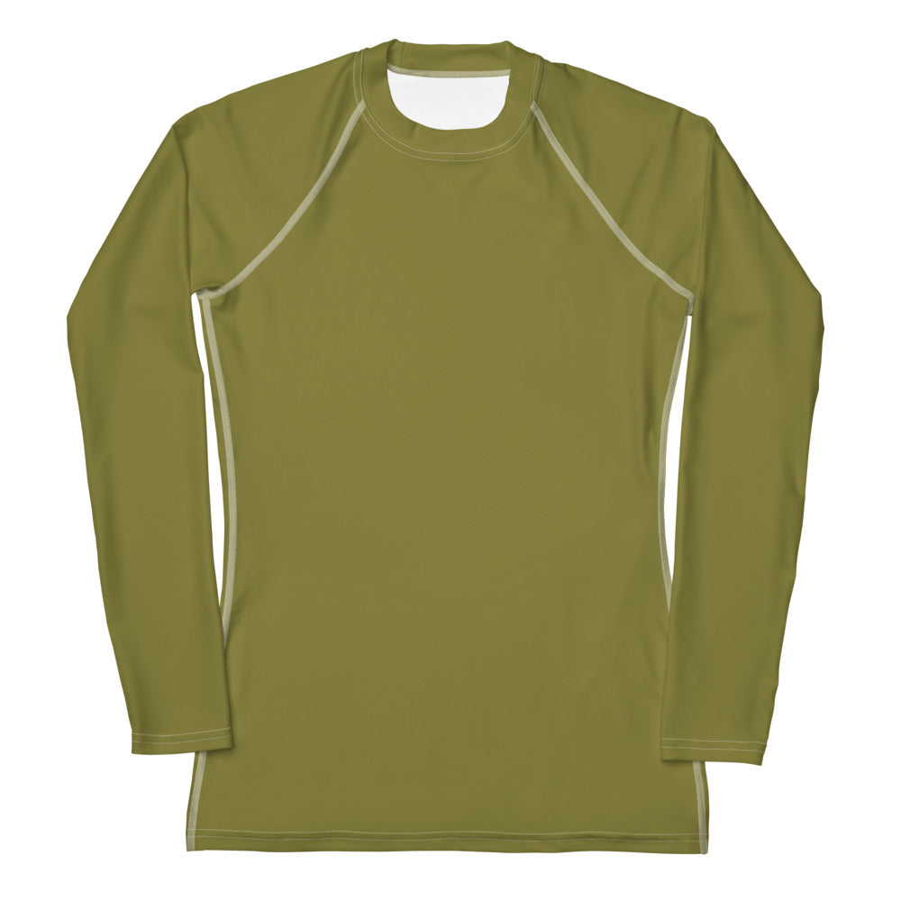 Moss Green Rash Guard Top – Soulshine Design